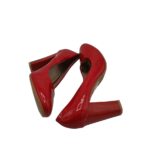 Pantofi dama Mei, 36, imitatie de piele, rosu - imagine 4