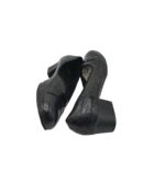 Pantofi dama Pavers, 40, imitatie de piele, negru - imagine 4