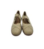 Balerini dama Softlites, 42, imitatie de piele, bej - imagine 3