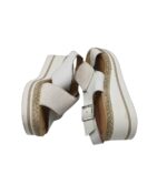 Sandale dama Desso, 39, imitatie de piele, piele, alb - imagine 4