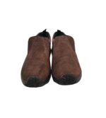 Adidasi barbati Cotton, 42, piele intoarsa, maro - imagine 3