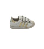 Adidasi copii Adidas, 34, imitatie de piele, piele, alb