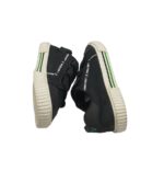 Adidasi copii George, 34, imitatie de piele, material textil, negru - imagine 4