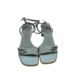 Sandale dama Next, 38, piele intoarsa, piele, albastru - imagine 3