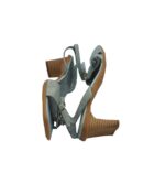 Sandale dama Next, 38, piele intoarsa, piele, albastru - imagine 4