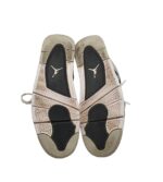 Adidasi unisex Jordan, 38, imitatie de piele, piele intoarsa, piele, alb gri - imagine 5