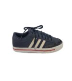 Tenisi barbati Adidas, 45, imitatie de piele, piele intoarsa, piele, bleumarin
