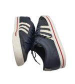 Tenisi barbati Adidas, 45, imitatie de piele, piele intoarsa, piele, bleumarin - imagine 4