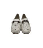 Mocasini dama Rieker, 38, piele, alb - imagine 3