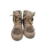 Tenisi dama Rieker, 38, imitatie de piele, material textil, bej - imagine 3