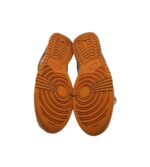 Adidasi dama Nike, 39, imitatie de piele, piele intoarsa, alb portocaliu - imagine 5