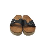 Saboti dama Graceland, 39, imitatie de piele, negru - imagine 3