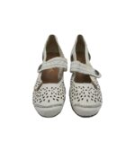 Pantofi dama Rieker, 39, piele, alb - imagine 3