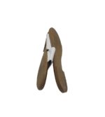 Saboti dama Maca, 36, imitatie de piele, alb - imagine 4