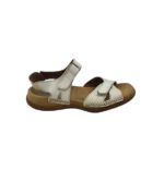 Sandale dama Jollys, 39, piele, alb