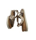 Sandale dama Gabor, 41, piele, auriu - imagine 4