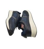 Adidasi dama Blue Motion, 39, imitatie de piele, bleumarin - imagine 4