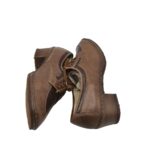 Pantofi dama Gema 40,  piele, maro - imagine 4