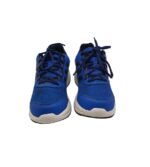 Adidasi dama Adidas, 37, imitatie de piele, material textil, albastru - imagine 3