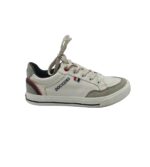 Tenisi barbati Dockers, 41, imitatie de piele, alb gri