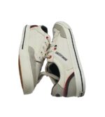 Tenisi barbati Dockers, 41, imitatie de piele, alb gri - imagine 4