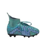 Adidasi Fotbal, 42, imitatie de piele, albastru