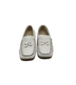 Mocasini dama Ara 38, piele, alb - imagine 3