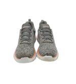 Adidasi dama Skechers, 38, material textil, gri - imagine 3