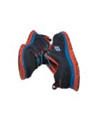 Adidasi dama Skechers, 38, imitatie de piele, material textil, negru - imagine 4