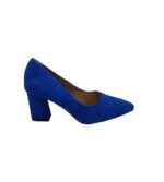 Pantofi dama 40, material textil, albastru