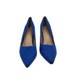 Pantofi dama 40, material textil, albastru - imagine 3