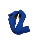 Pantofi dama 40, material textil, albastru - imagine 4