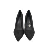 Pantofi dama New Look, 41, material textil, negru - imagine 3
