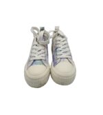 Tenisi copii George, 34, material textil, alb albastru - imagine 3