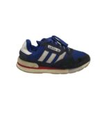Adidasi barbati Adidas, 46, piele intoarsa, material textil, albastru