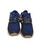 Adidasi barbati Adidas, 46, piele intoarsa, material textil, albastru - imagine 3