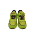 Adidasi copii Kangaroos, 32, imitatie de piele, material textil, verde - imagine 3