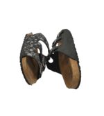 Saboti dama Dr Jurgens, 40, imitatie de piele, negru - imagine 4