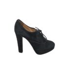 Pantofi dama Festa, 37, piele intoarsa, negru