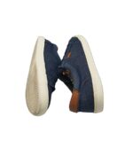 Tenisi barbati  44, material textil, bleumarin - imagine 4