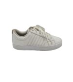 Tenisi barbati Adidas, 43, imitatie de piele, alb