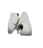 Tenisi barbati Adidas, 43, imitatie de piele, alb - imagine 4