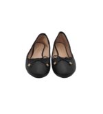 Balerini dama Primark, 41, imitatie de piele, negru - imagine 3