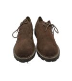 Pantofi barbati  45, material textil, maro - imagine 3