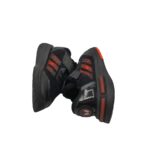 Adidas copii 33, imitatie de piele, material textil, negru - imagine 4