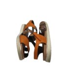 Sandale dama Rieker, 39, imitatie de piele, maro - imagine 4