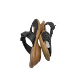 Saboti dama Jana, 40, imitatie de piele, negru - imagine 4