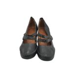 Pantofi dama 39, piele, negru - imagine 3