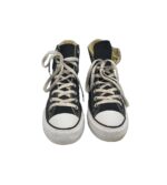 Tenisi barbati Converse, 42, material textil, negru - imagine 3