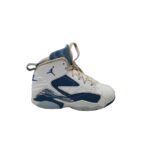 Adidasi copii Jordan, 33, piele, alb albastru